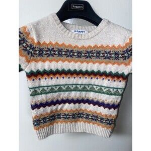 Old Navy Youth 3T Multicolor Warm & Cozy Holiday Sweater